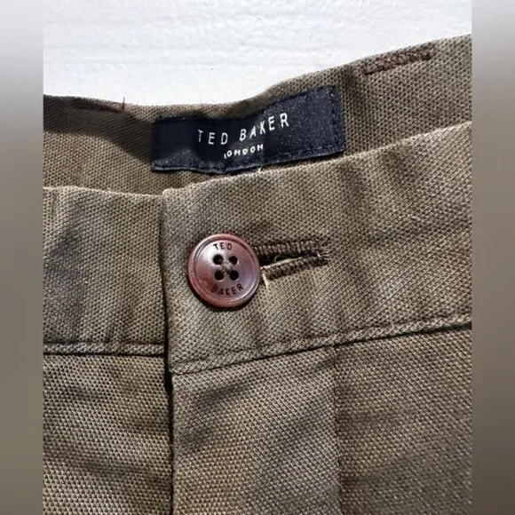 Ted Baker Green Genbee Casual‎ Relaxed Chinos 36R Men’s - Picture 6 of 11